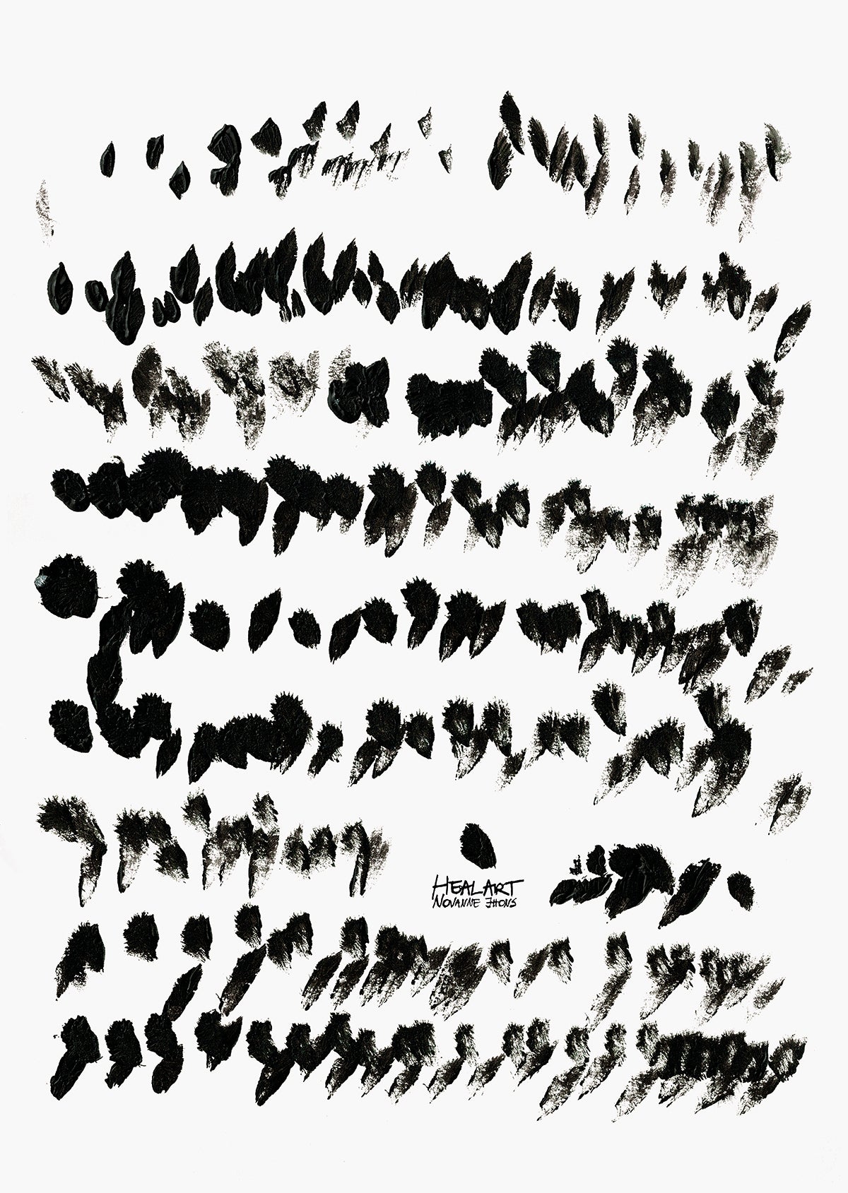 Stroke Abstract Wall Art