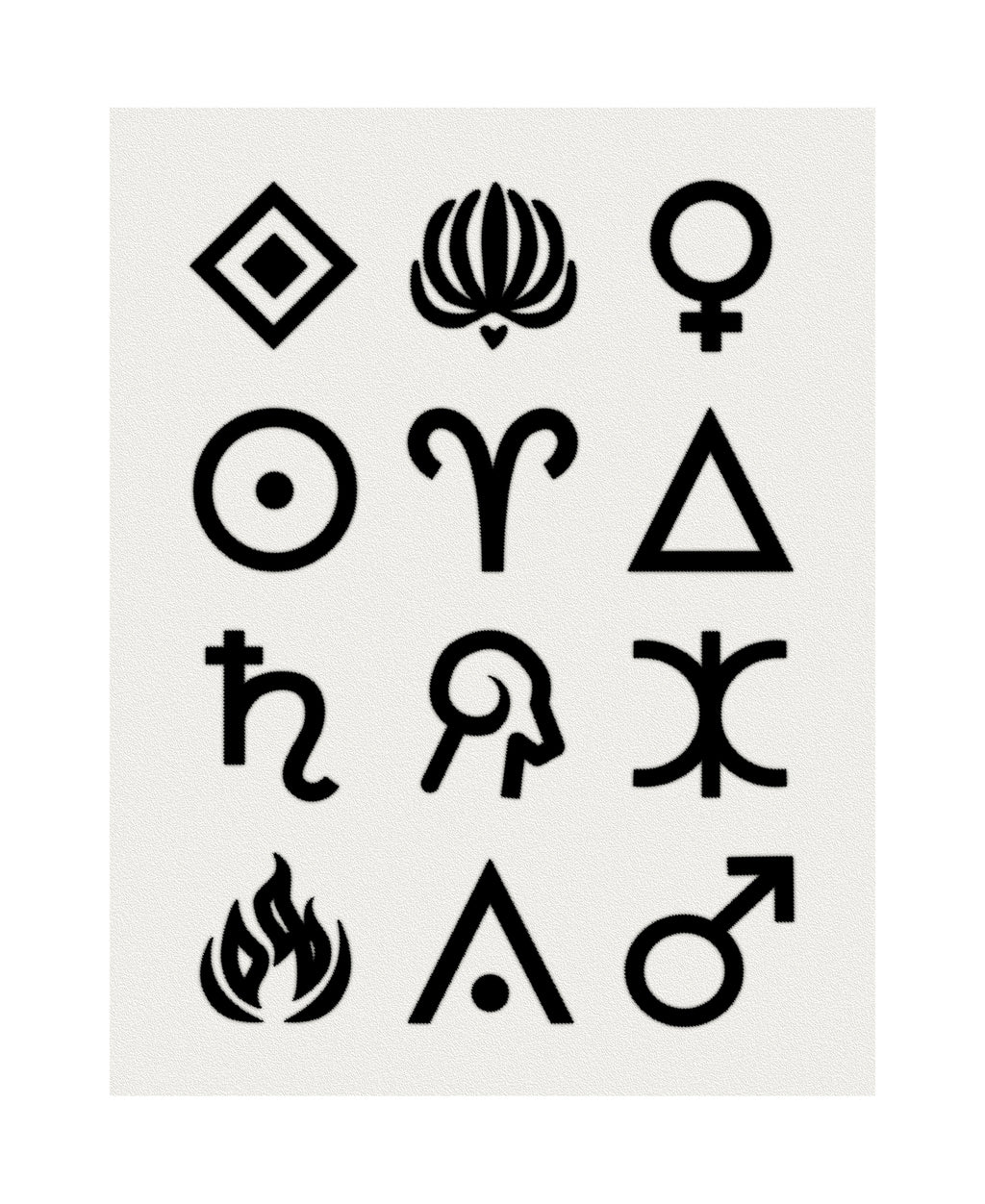 ZODIAC RUG MEDIUM