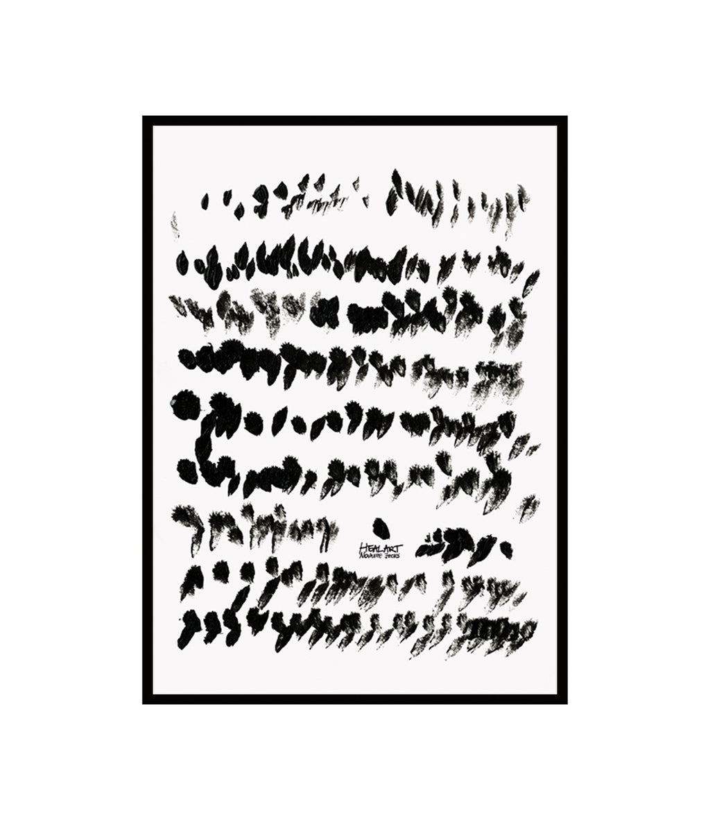 Stroke Abstract Wall Art