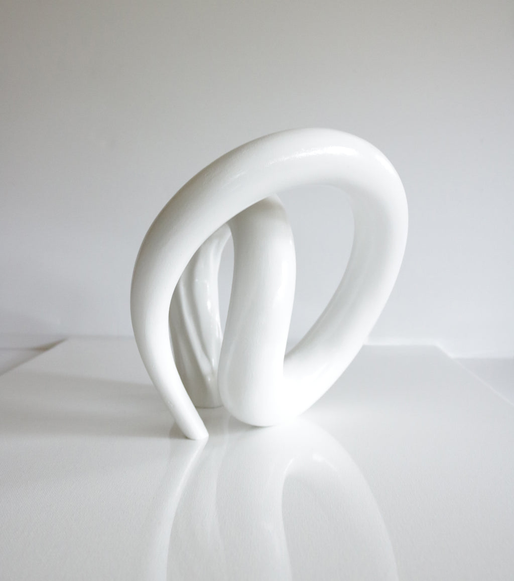 Contorted Glossy White