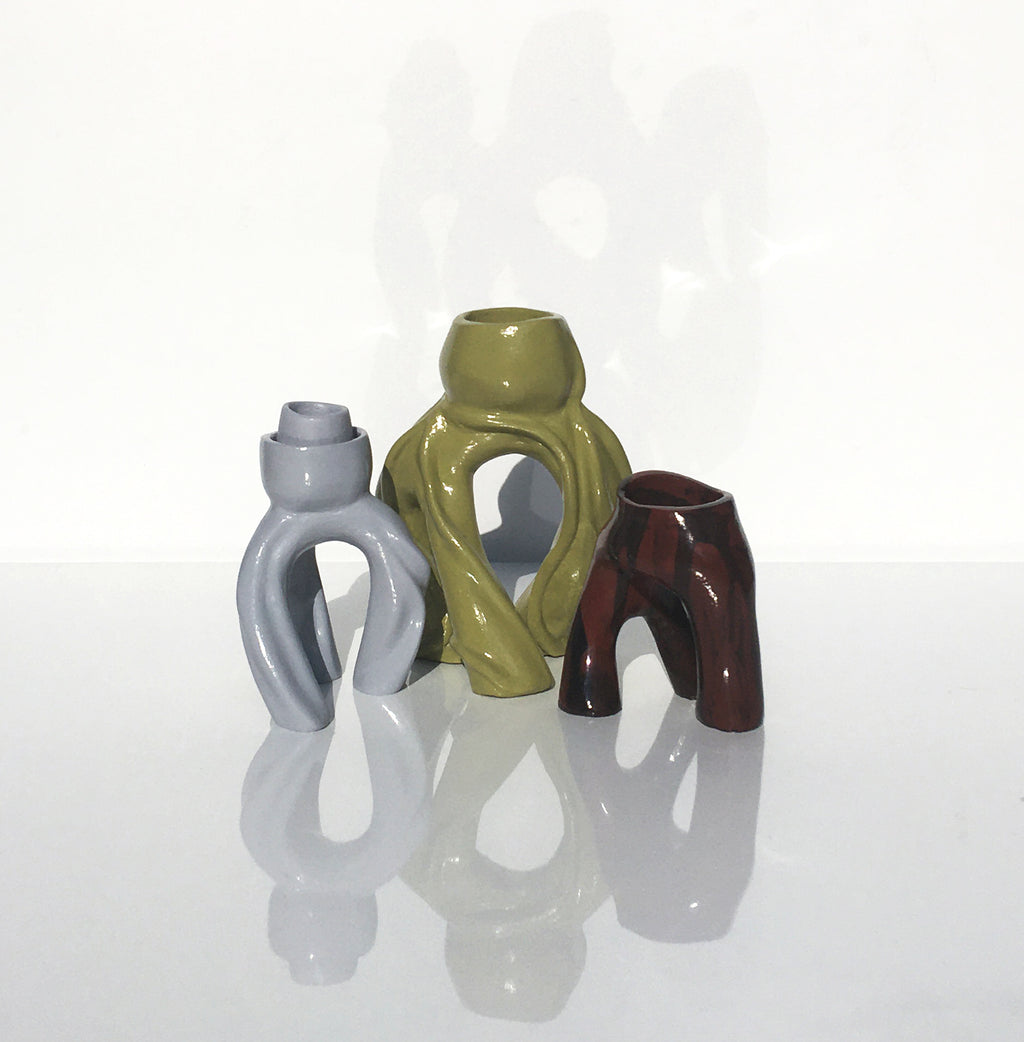 Candle holder Green