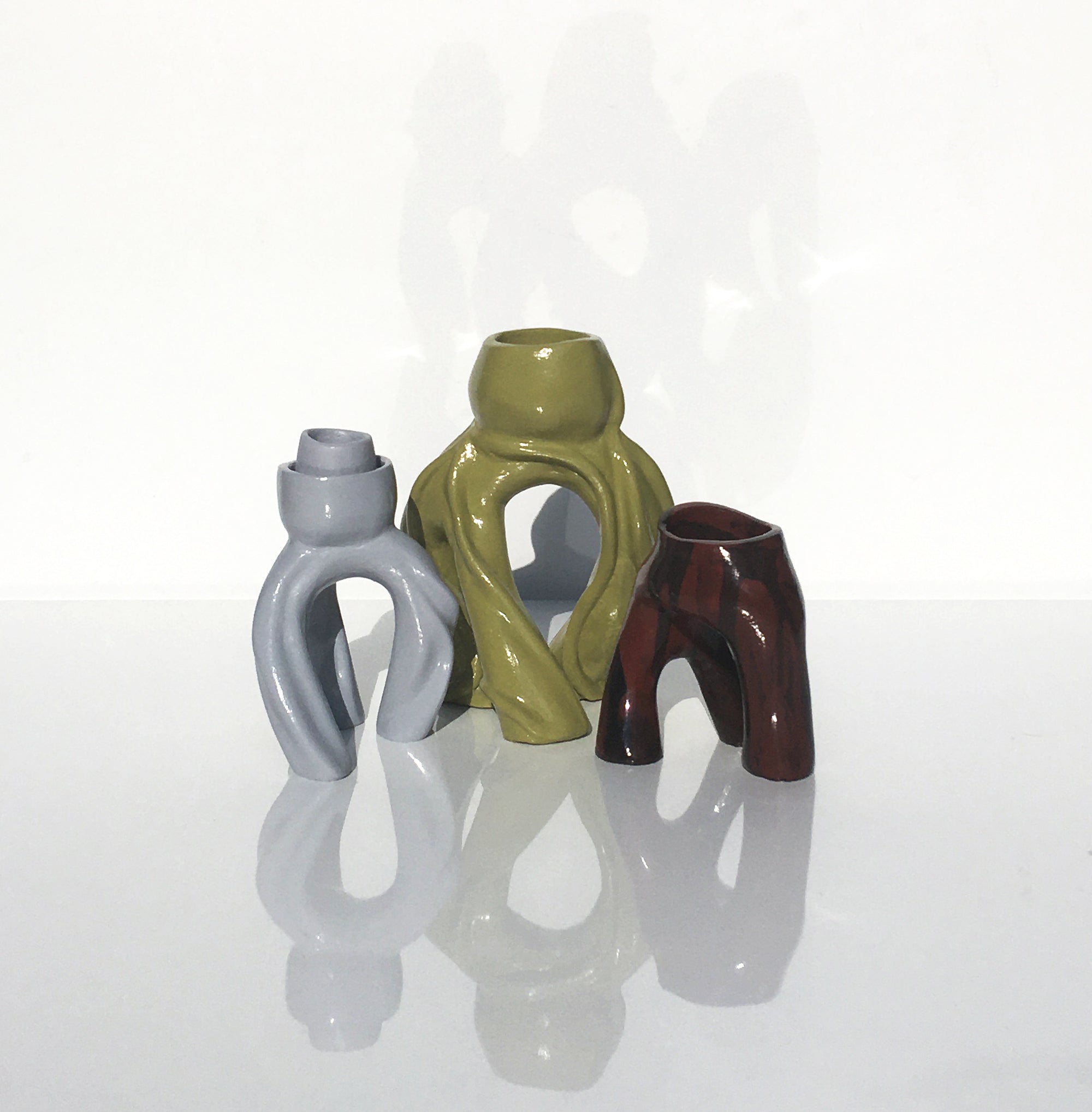 Candle holder Green