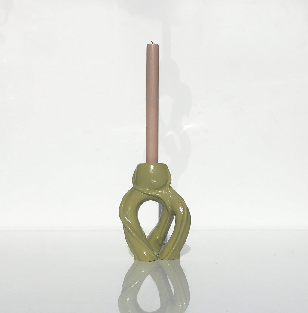 Candle holder Green