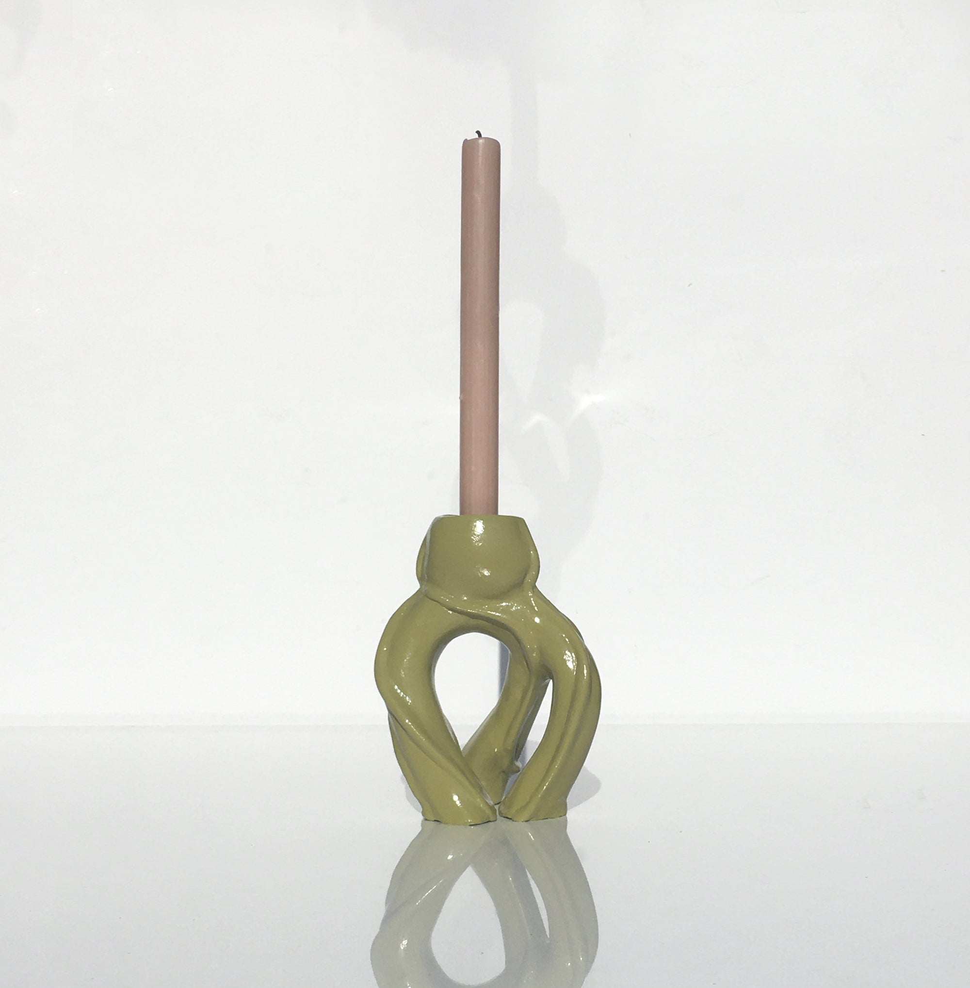 Candle holder Green