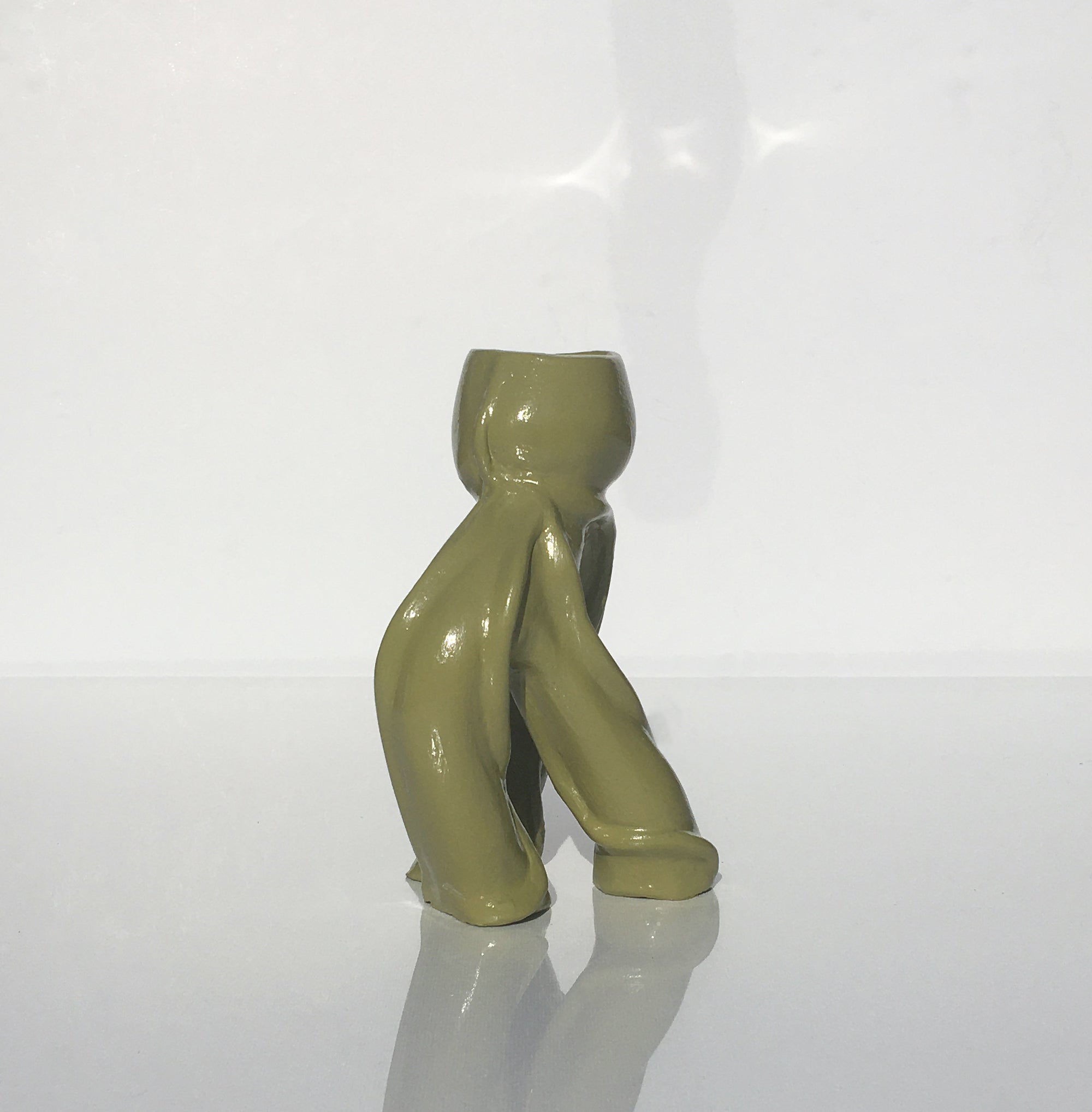 Candle holder Green