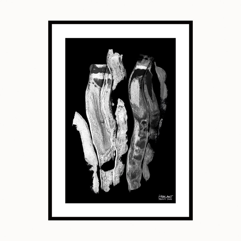 BW Abstract Wall Art