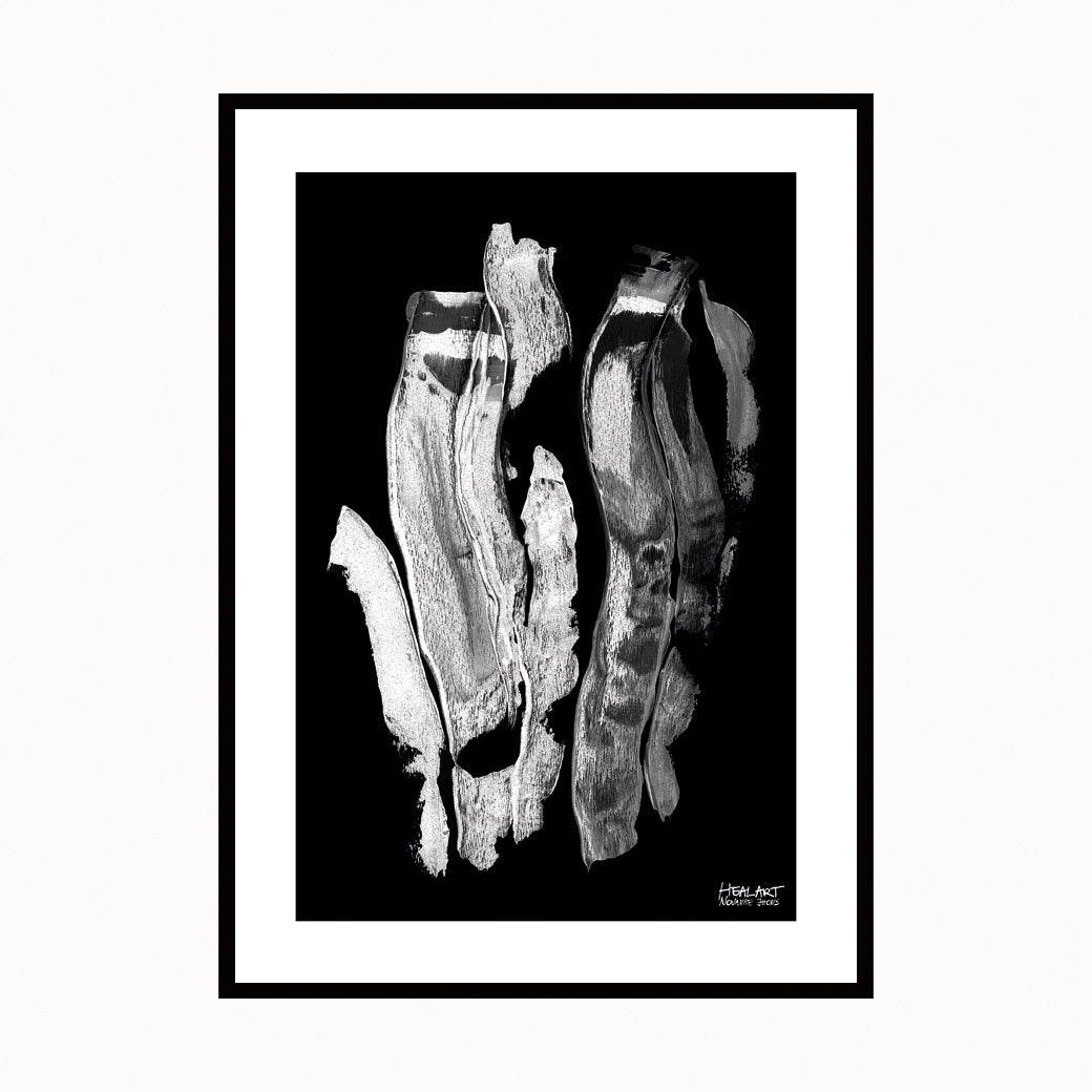 BW Abstract Wall Art