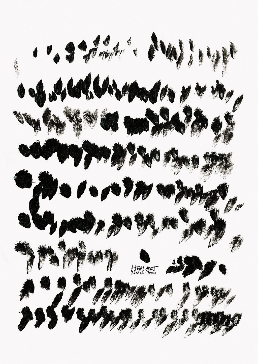 Stroke Abstract Wall Art