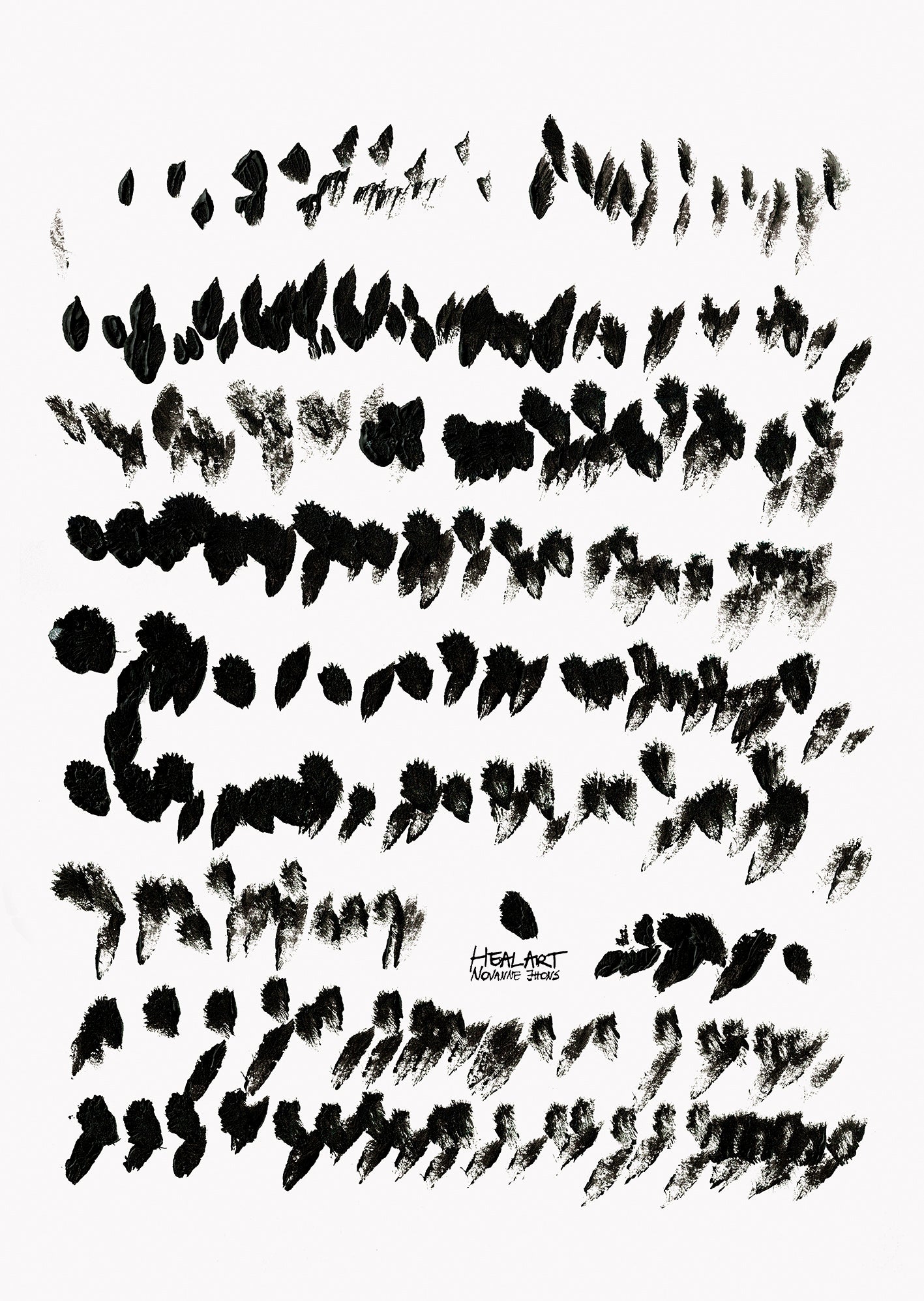 Stroke Abstract Wall Art