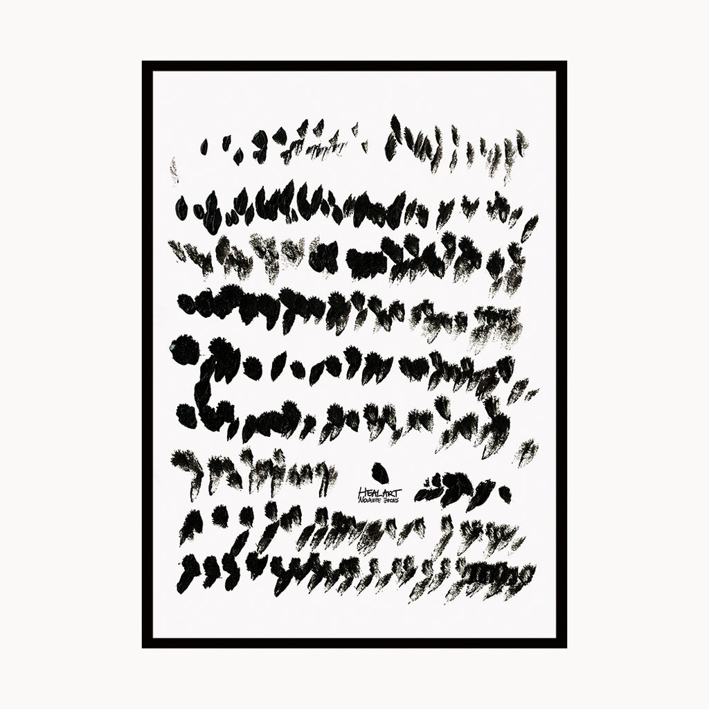 Stroke Abstract Wall Art