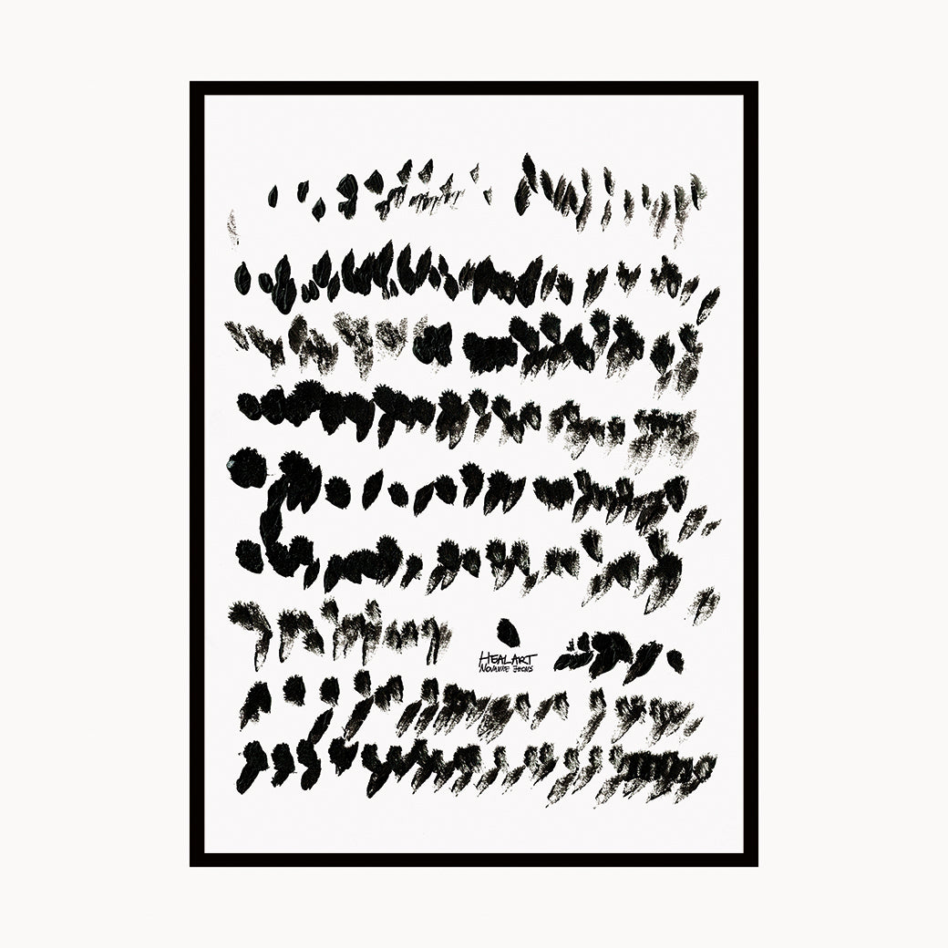 Stroke Abstract Wall Art